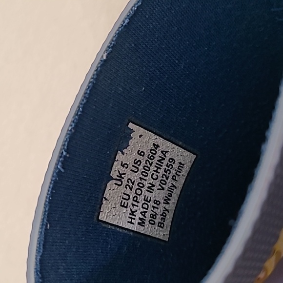 joules Super Cute Otter Rain Boots Toddler Size 5 - Picture 7 of 15